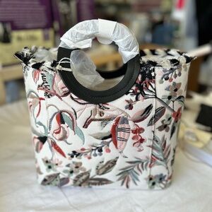 Spartina 449 City Market Elegant Floral Women's Shoulder Bag NWT